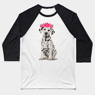 Dalmatian Dog - 2 Baseball T-Shirt